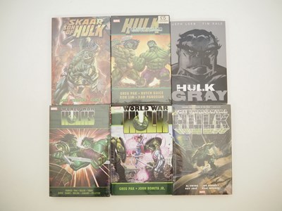 Lot 353 - HULK HARDCOVER LOT (6 in Lot) - Includes WORLD...