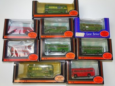 Lot 143 - GENERAL DIECAST: A group of EFE buses - all...