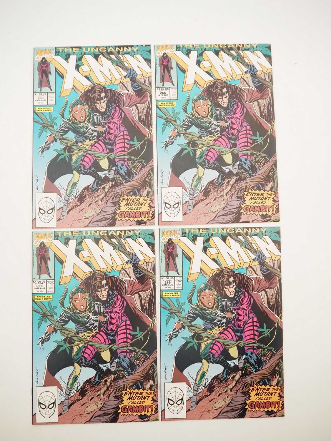 Lot 380 - UNCANNY X-MEN #266 (4 in Lot) - (1990 -...