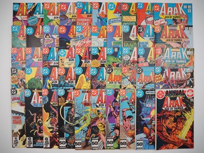 Lot 393 - ARAK, SON OF THUNDER #1 to 49 + ANNUAL #1 (50...