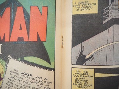 Lot 394 - BATMAN #9 (1942 - DC) - Iconic cover art by...