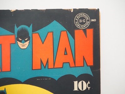 Lot 394 - BATMAN #9 (1942 - DC) - Iconic cover art by...