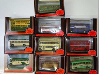 Lot 147 - GENERAL DIECAST: A group of EFE buses -...