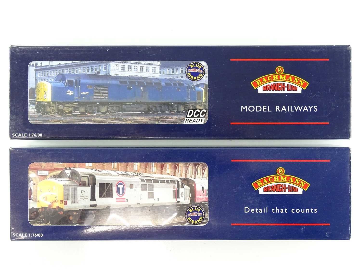 Lot 328 - A pair of BACHMANN diesel locomotives...