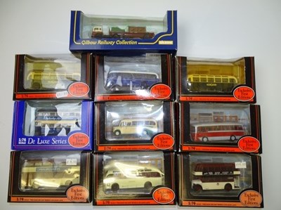 Lot 150 - GENERAL DIECAST: A group of EFE buses (9) and...