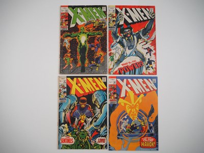 Lot 448 - X-MEN #55, 56, 57, 58 (4 in Lot) - (1969 -...