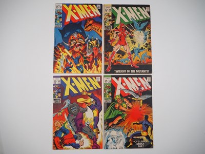 Lot 449 - X-MEN #51, 52, 53, 54 (4 in Lot) - (1968/1969 -...