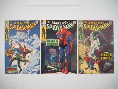 Lot 468 - AMAZING SPIDER-MAN #74, 75, 76 (3 in Lot) -...