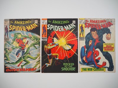 Lot 469 - AMAZING SPIDER-MAN #71, 72, 73 (3 in Lot) -...