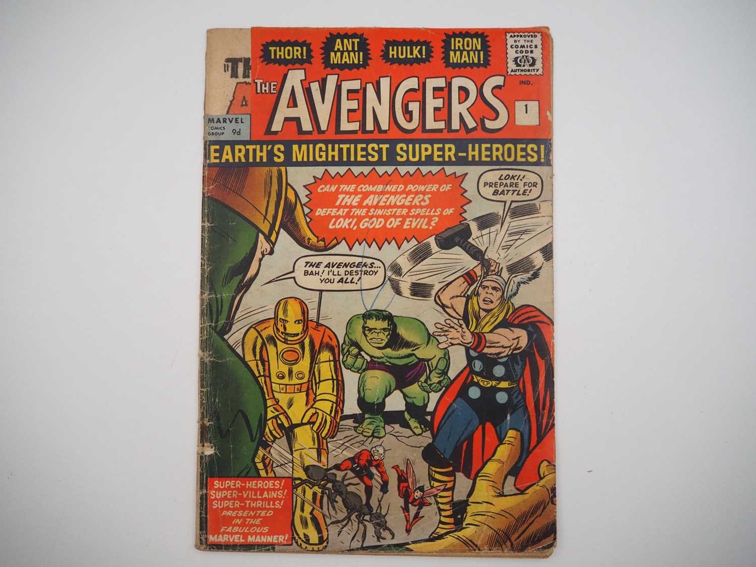 Lot 511 - AVENGERS #1 - (1963 - MARVEL - UK Price...