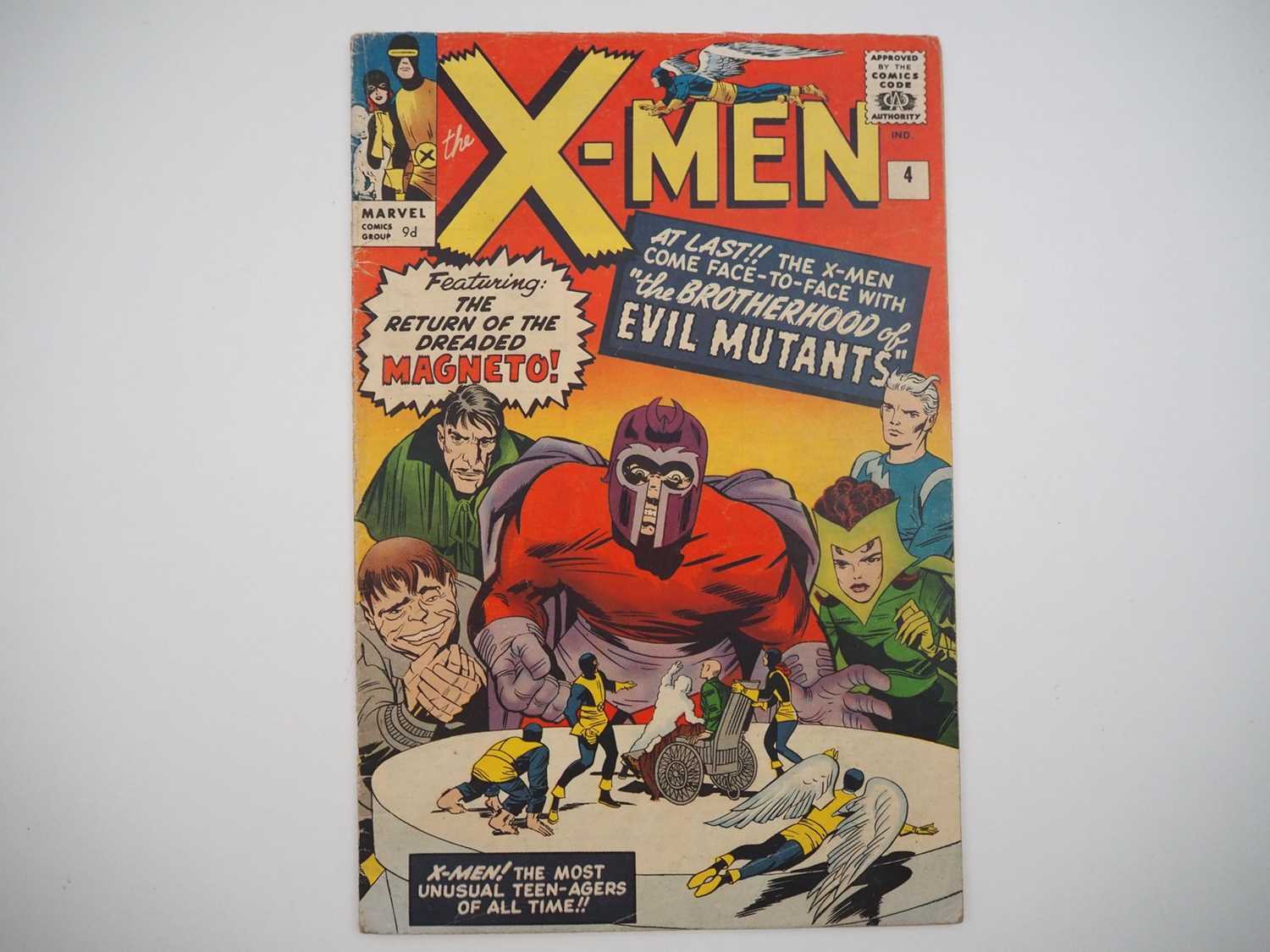 Lot 515 - X-MEN #4 - (1964 - MARVEL - UK Price Variant) -...