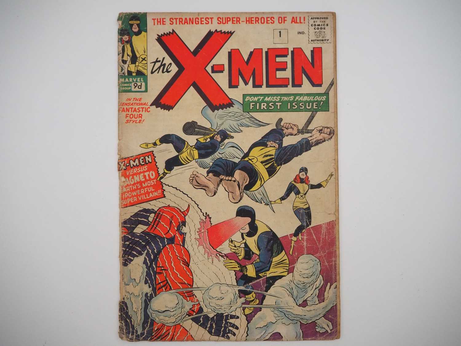 Lot 518 - X-MEN #1 (1963 - MARVEL - UK Price Variant) -...