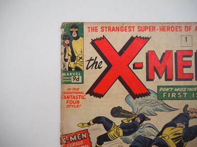 Lot 518 - X-MEN #1 (1963 - MARVEL - UK Price Variant) -...