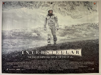Lot 262 - INTERSTELLAR (2014) UK quad film poster,...