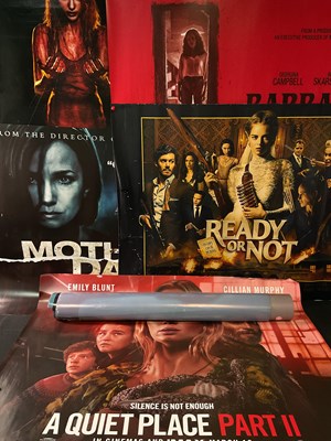 Lot 320 - A large quantity of modern Horror film posters...
