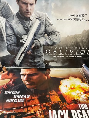 Lot 80 - TOM CRUISE - A quantity of UK quad film...