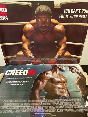 Lot 223 - A collection of movie posters for sports films...