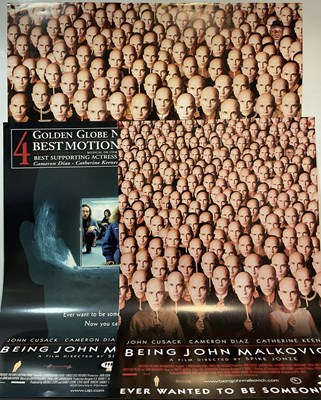 Lot 122 - BEING JOHN MALKOVICH (`1999) A UK quad film...