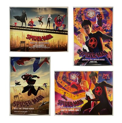 Lot 235 - A group of SPIDER-MAN animated film posters...