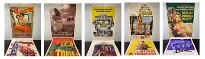 Lot 74 - A selection of action / adventure US one sheet...