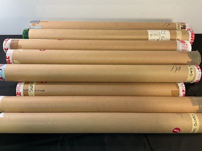 Lot 106 - A large lucky dip of UK quad movie posters,...