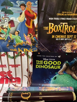 Lot 144 - A large quantity of children's movie film...