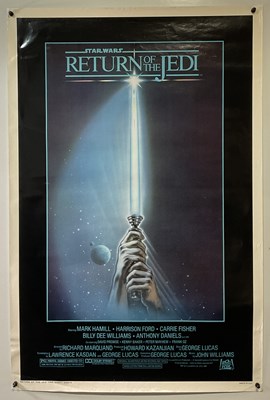 Lot 307 - RETURN OF THE JEDI (1983) US one sheet,...