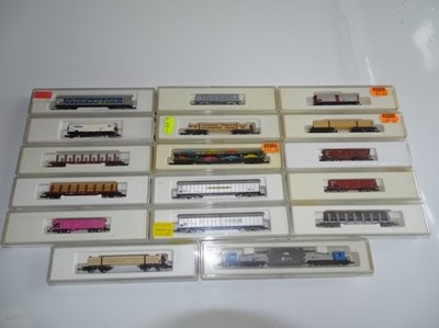 Lot 166 - Z GAUGE MODEL RAILWAYS: A quantity of MARKLIN...