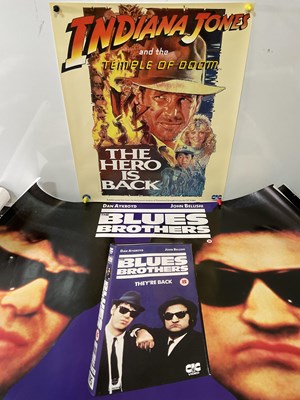 Lot 109 - An explosion of Action video posters,...