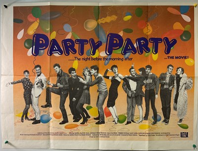 Lot 129 - PARTY PARTY (1980) UK quad film poster, folded