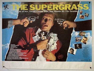 Lot 37 - THE SUPERGRASS (1985) UK quad film poster -...