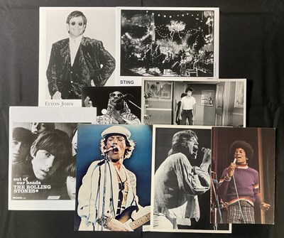 Lot 24 - A large quantity of music publicity stills,...