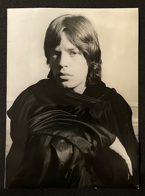 Lot 21 - MICK JAGGER - A scarce photo of Mick Jagger...