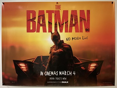 Lot 239 - THE BATMAN (2022) UK quad film poster teaser...