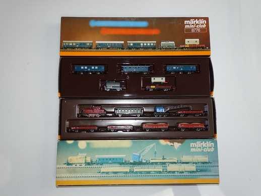 Lot 171 - Z GAUGE MODEL RAILWAYS: A pair of MARKLIN...