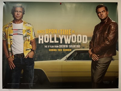 Lot 125 - ONCE UPON A TIME IN HOLLYWOOD (2019) UK Quad...