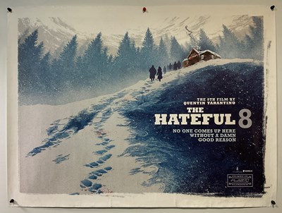 Lot 189 - THE HATEFUL EIGHT (2015) UK Quad film poster...