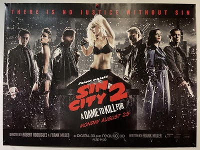 Lot 38 - SIN CITY 2 A DAME TO KILL FOR (2014) UK quad...