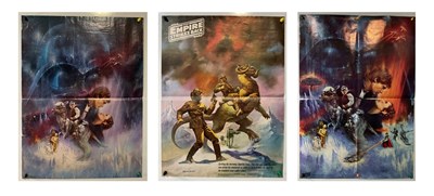 Lot 299 - A group of 3 commercial EMPIRE STRIKES BACK...