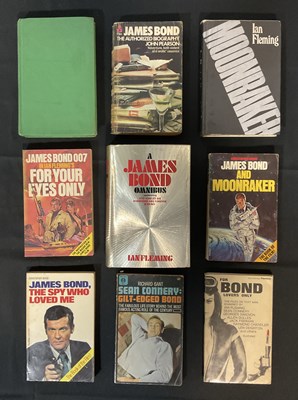 Lot 214 - A small group of JAMES BOND books including...