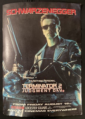Lot 266 - TERMINATOR 2: JUDGEMENT DAY (1991) UK Window...
