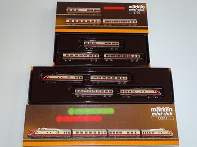 Lot 177 - Z GAUGE MODEL RAILWAYS: A MARKLIN 8873 VT11.5...