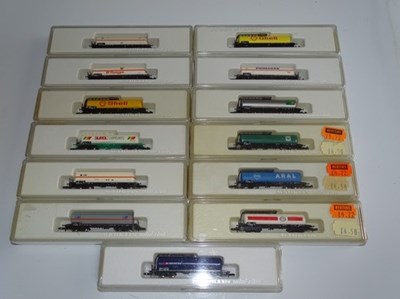 Lot 182 - Z GAUGE MODEL RAILWAYS: A quantity of MARKLIN...