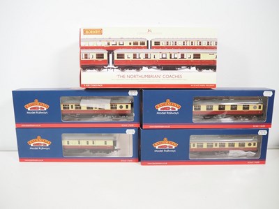 Lot 89 - A group of BACHMANN OO gauge ex-LMS Porthole...