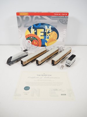 Lot 96 - HORNBY OO gauge R2373M 'Silver Fox' train pack...