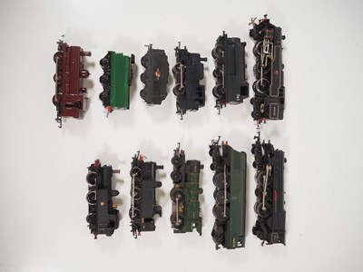 Lot 107 - Unboxed OO gauge steam locomotives by HORNBY,...
