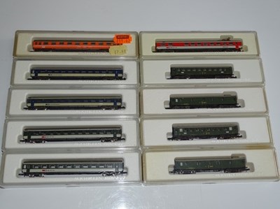 Lot 189 - Z GAUGE MODEL RAILWAYS: A quantity of MARKLIN...