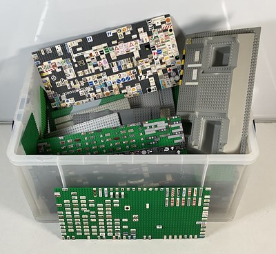 Lot 173 - LEGO - A large group of LEGO bases and boards...