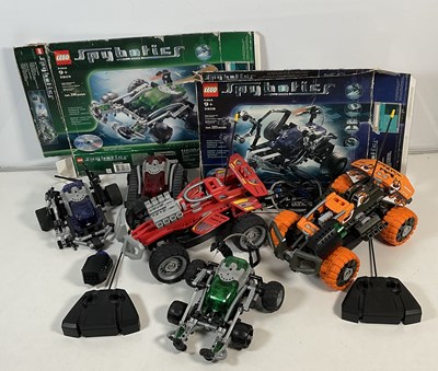 Lot 174 - LEGO: SPYBOTICS / RACERS - A group of LEGO...