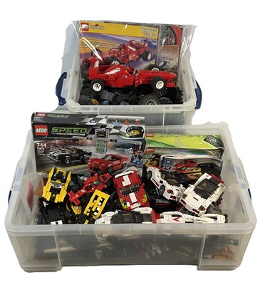 Lot 177 - LEGO: CARS - A large group of CAR RELATED LEGO...
